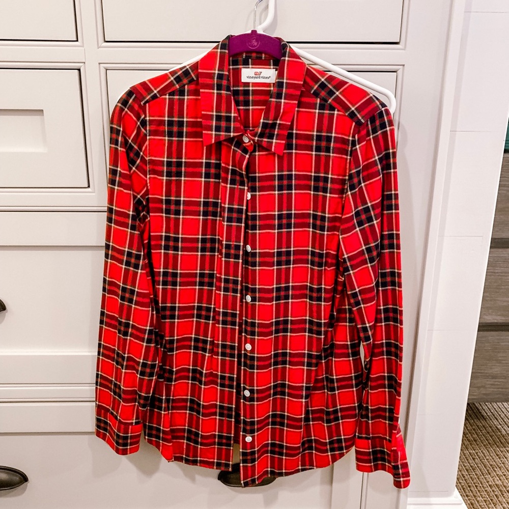 Vineyard vines flannel
